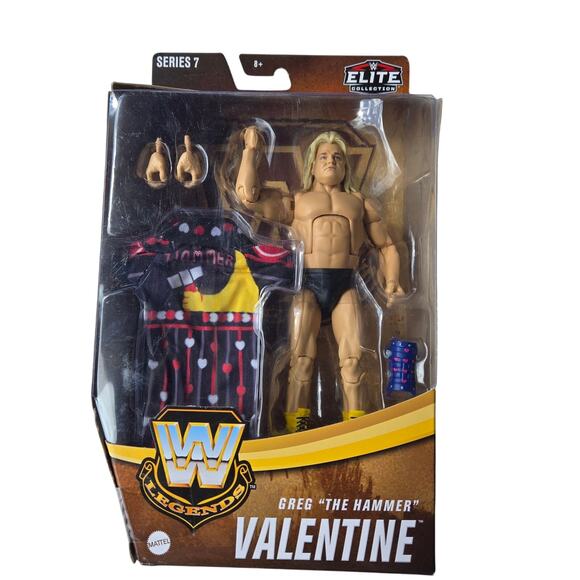 WWE Elite Series 7 Greg The Hammer Valentine - New - Picture 1 of 6